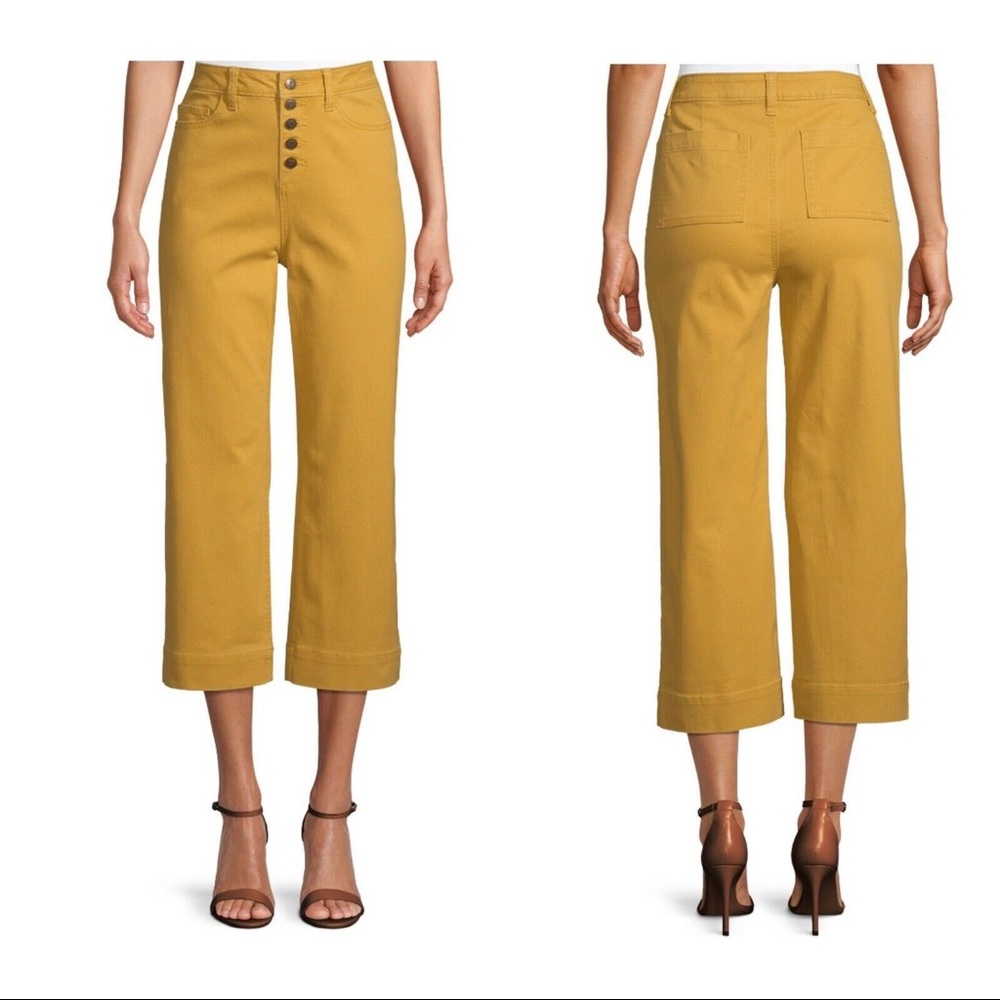 Time and Tru wide leg crop pant